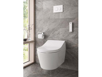 Toto Washlet RX RP,  Væg, fjernbetjening, gennemstrømning, automatic for 2